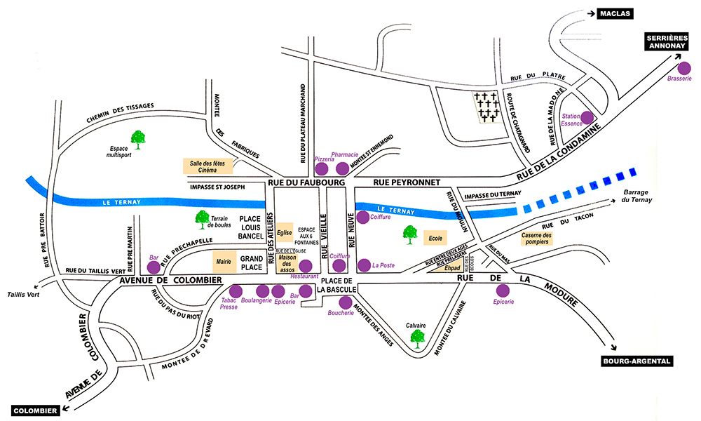 Plan de St-Julien